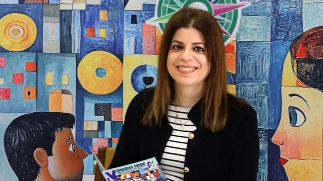María del Mar Sánchez Vera en el Congreso de Adeip.