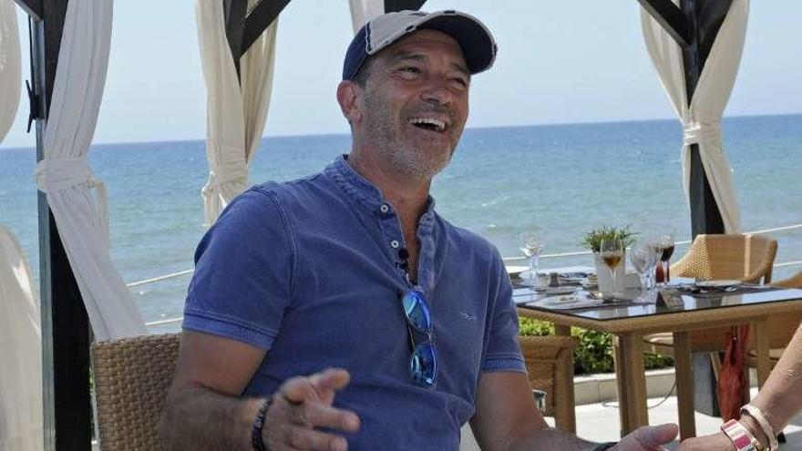 Antonio Banderas, el pasado verano, en Marbella.