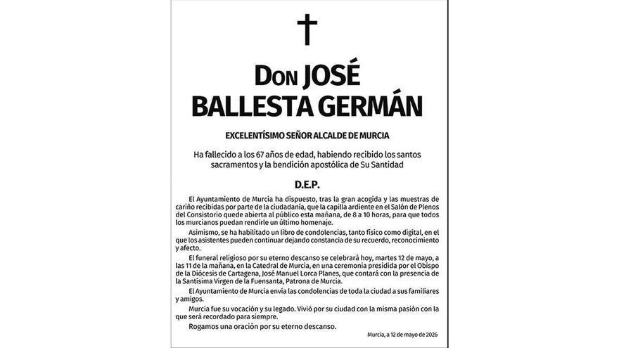 D. José Ballesta Germán