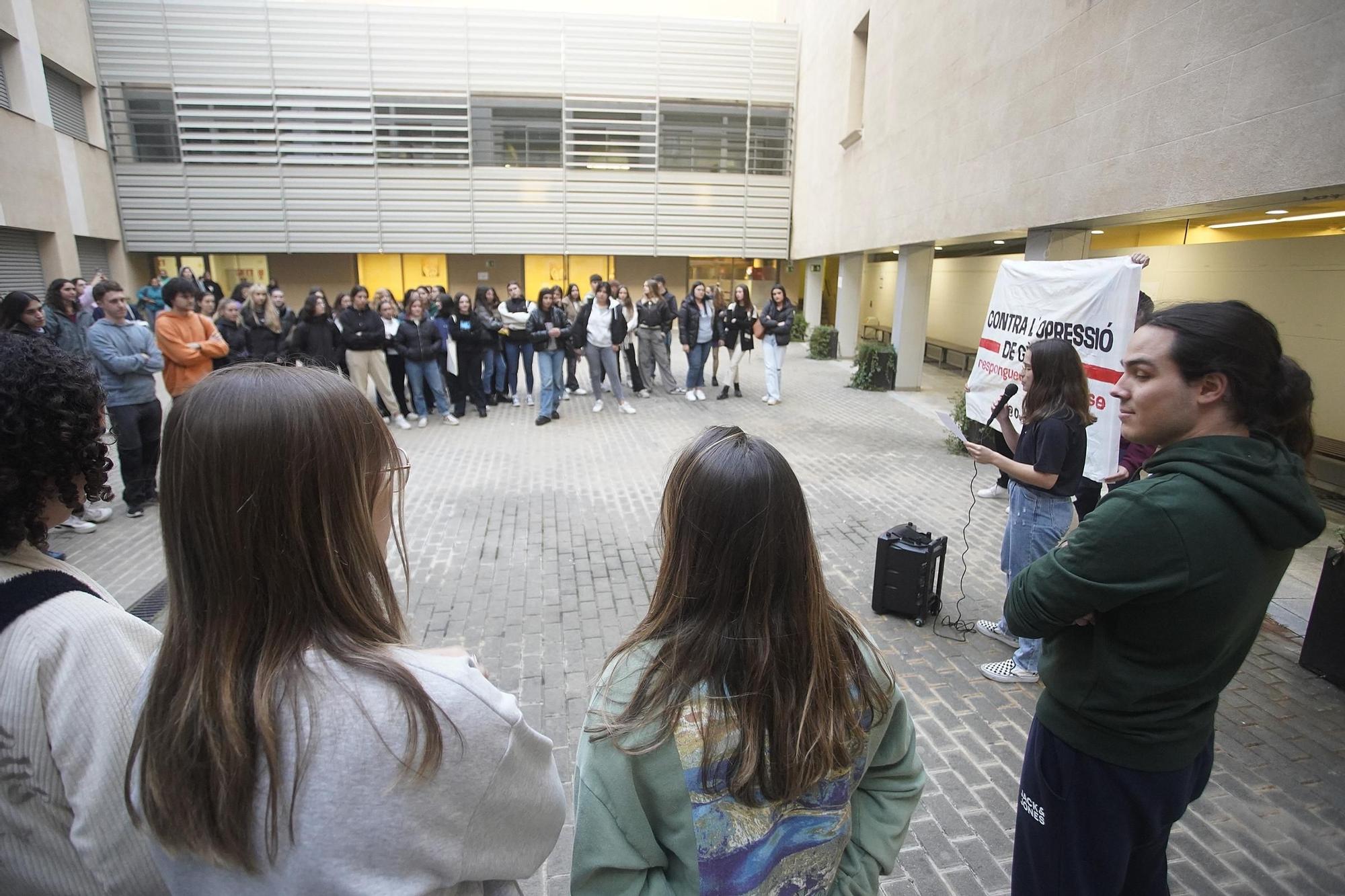 Protestes a la UdG pels casos d'assetjament sexual