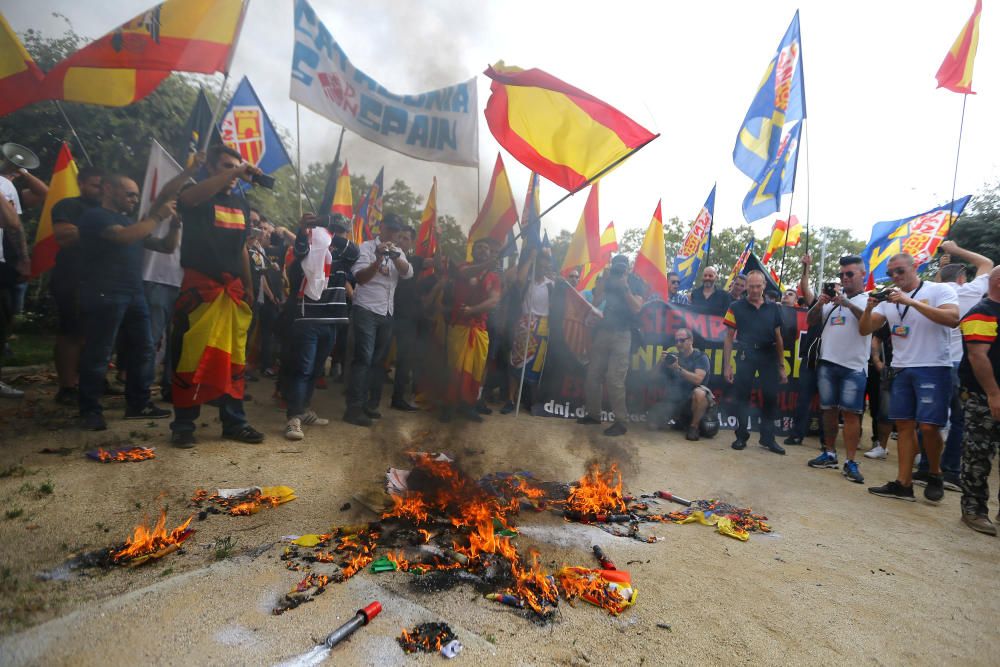 Pelea de ultras en Barcelona