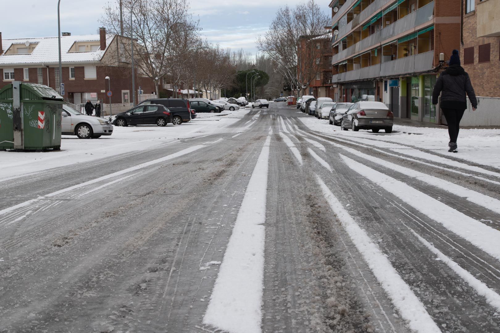 La borrasca Filomena sigue castigando a Zamora