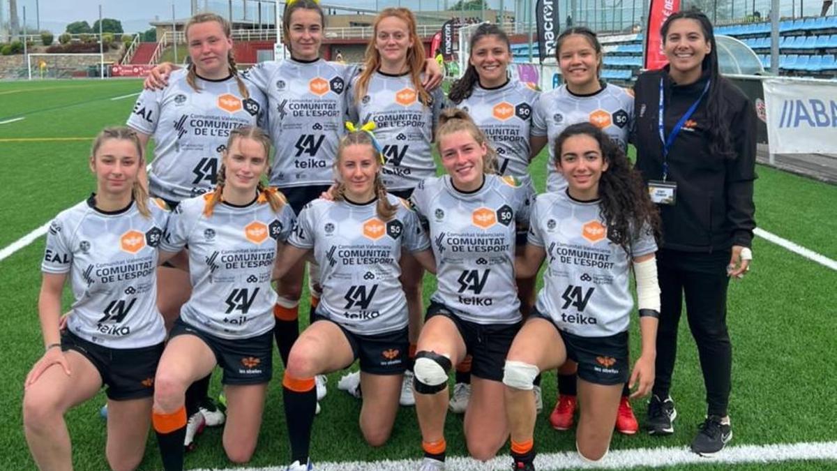 Este fin de semana Les Abelles debutó en la máxima categoría del Rugby 7 femenino español, las llamadas GPS 7s Copa de la Reina Iberdrola.