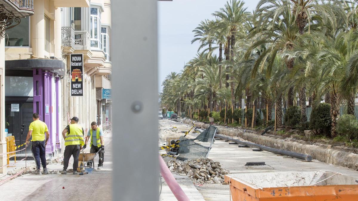 Obras en la Explanada