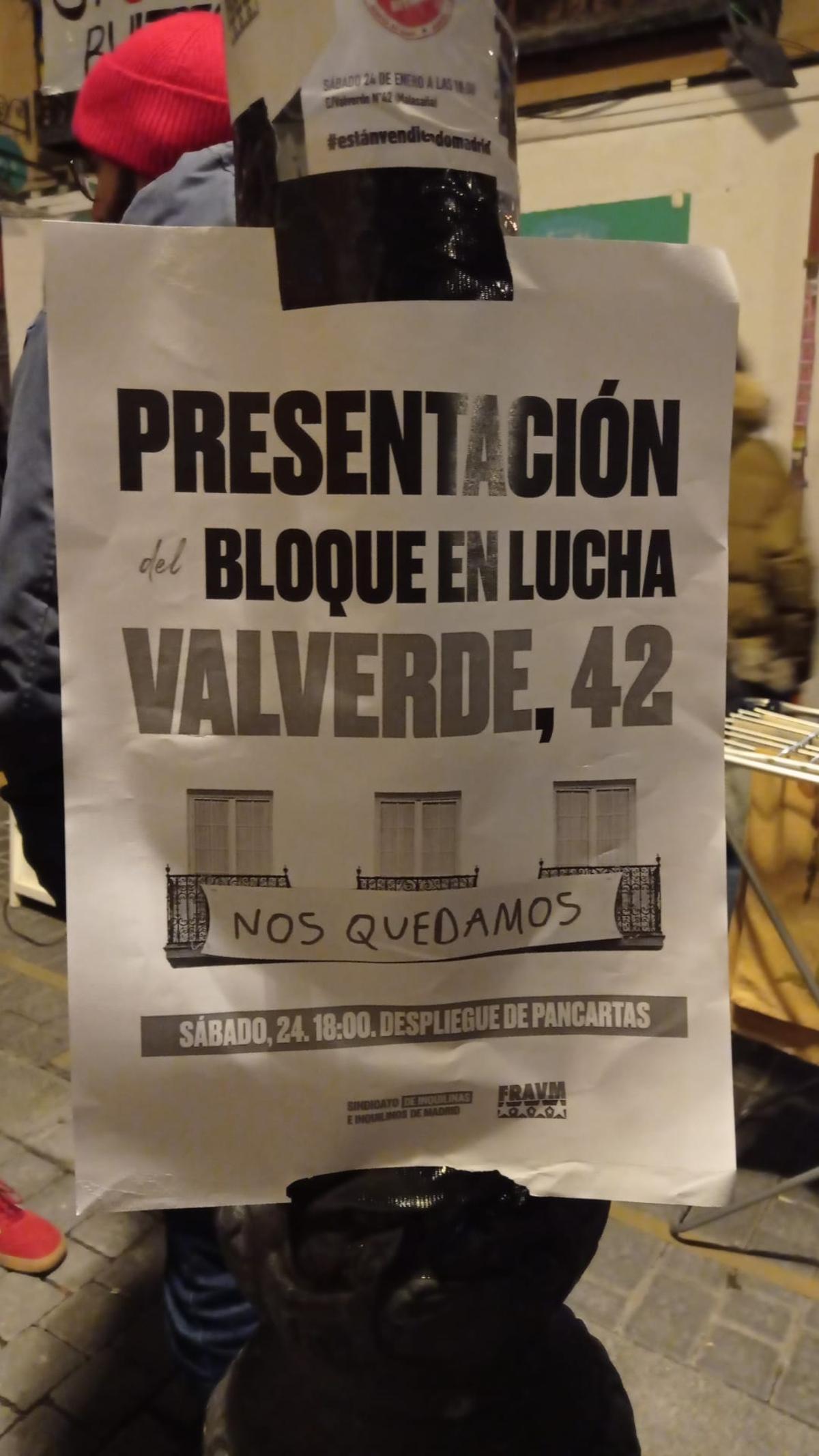 Movilización en Valverde 42.