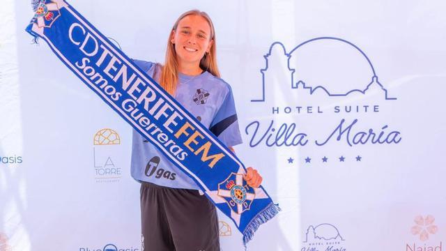 Martina Martín, en las instalaciones del Hotel Suite Villa María.