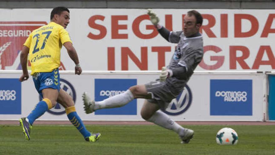 Asdrúbal Padrón suma dos goles en los 1.051 minutos que ha jugado en Liga. | quique curbelo