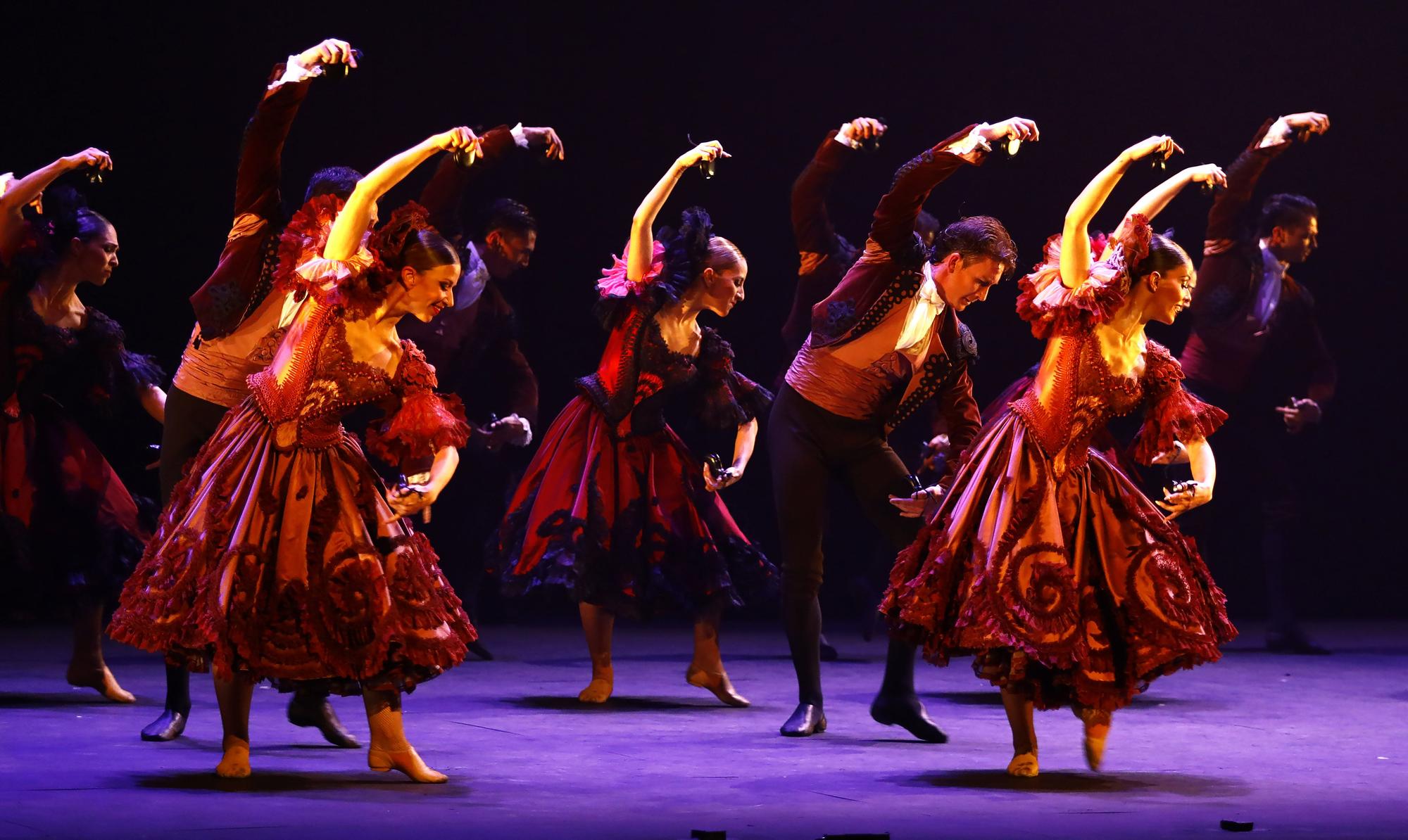 Actuación del Ballet Nacional de España en el Palacio de Congresos de la Expo