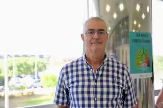 Joaquín Castillo, 67 años, paciente de fibrosis pulmonar: “Las cuestas arriba son las que me matan”