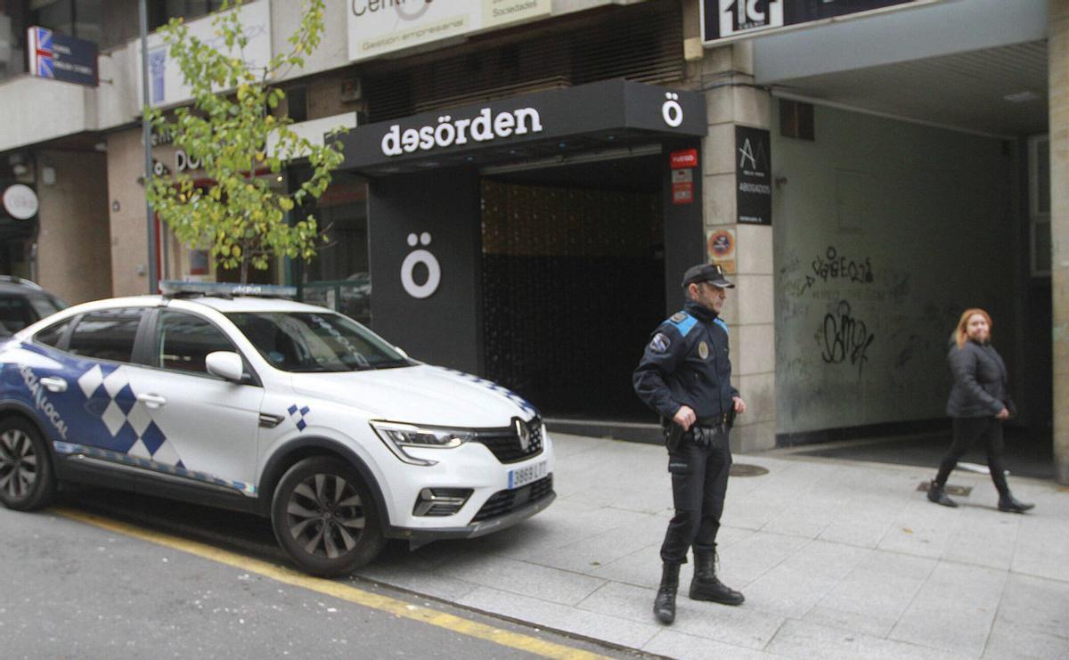 Discoteca Desorden en la ourensana calle Valle-Inclán. |  Iñaki Osorio