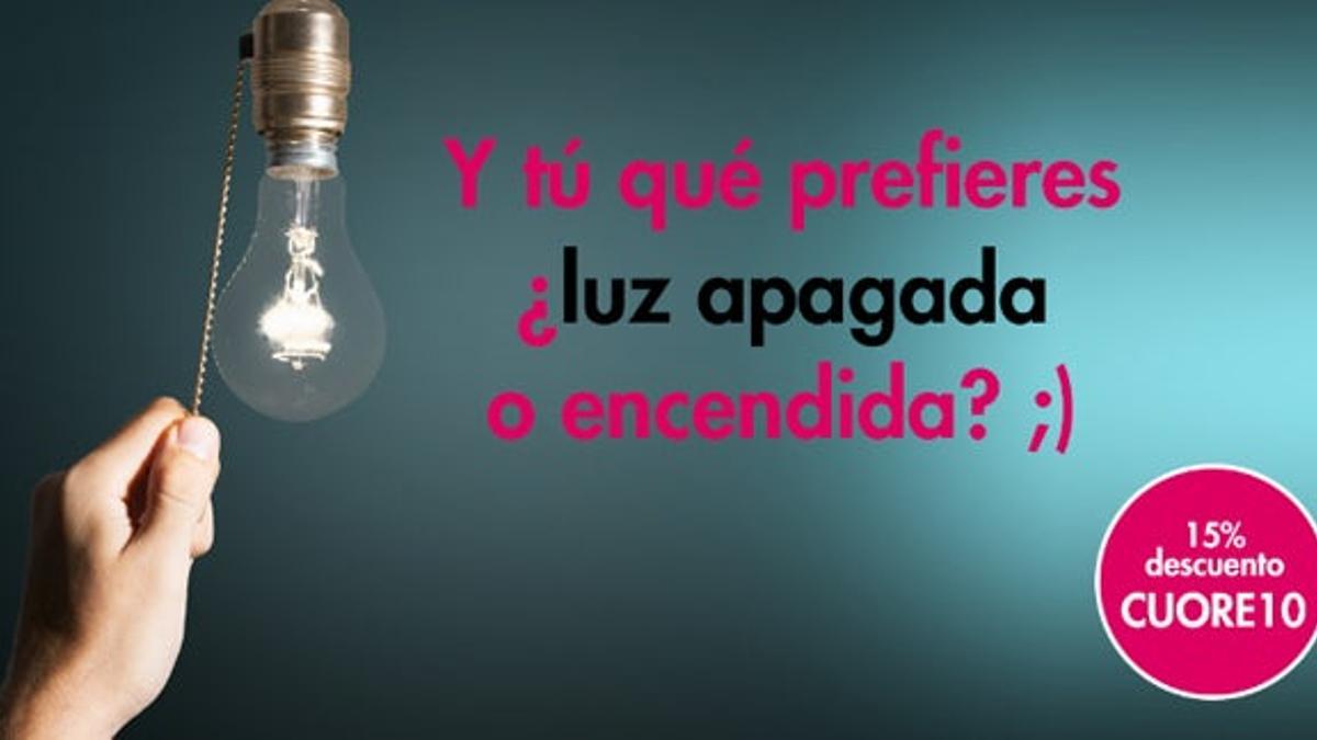 Sexo, ¿con la luz apagada o encendida?