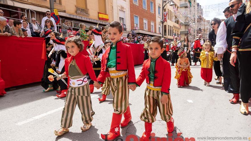 Desfile infantil del Bando Moro en las Fiestas de Caravaca