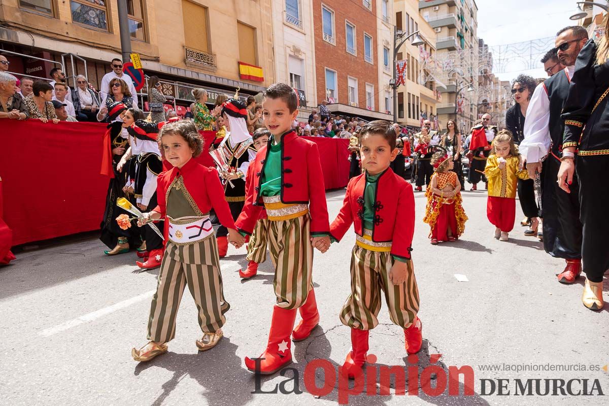 Desfile infantil del Bando Moro en las Fiestas de Caravaca