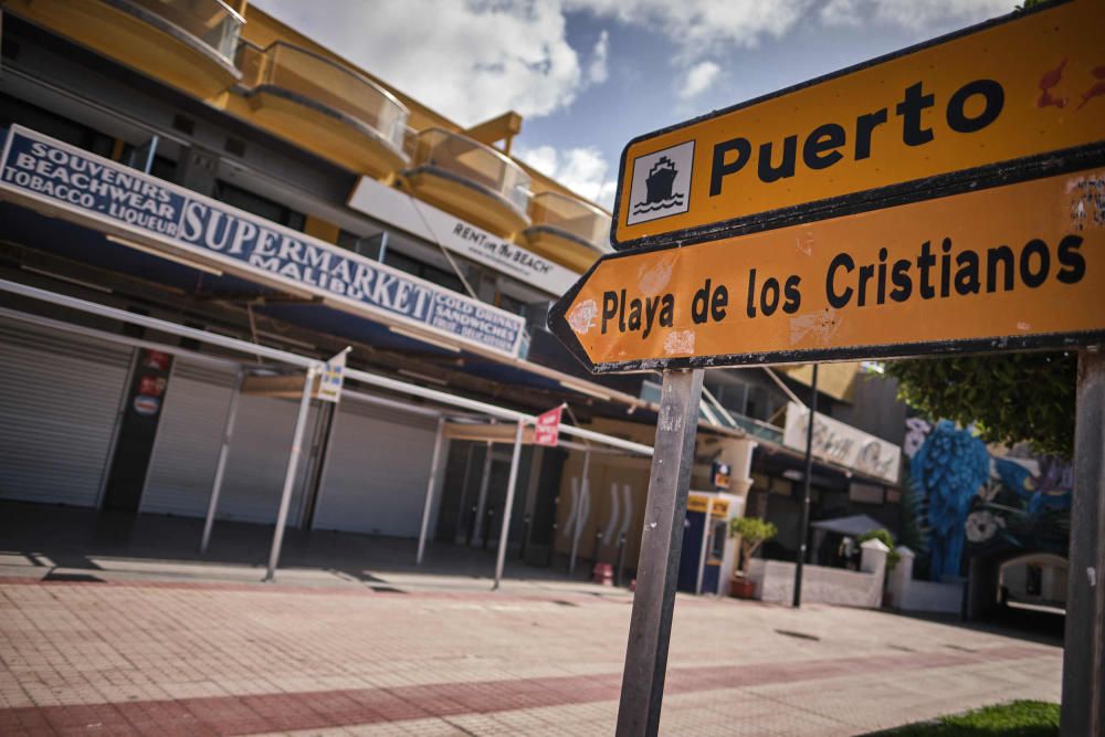 El Sur de Tenerife, sin actividad