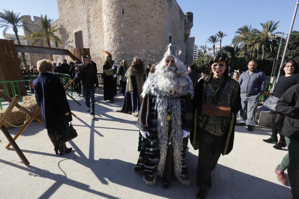 Los Reyes Magos en el Belén Viviente de Elche