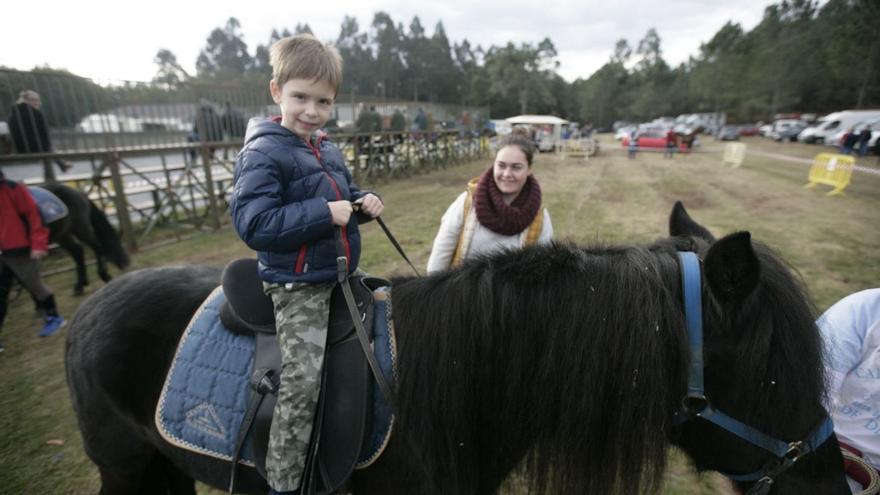 A Estrada pone en marcha unas novedosas escuelas deportivas municipales de hípica