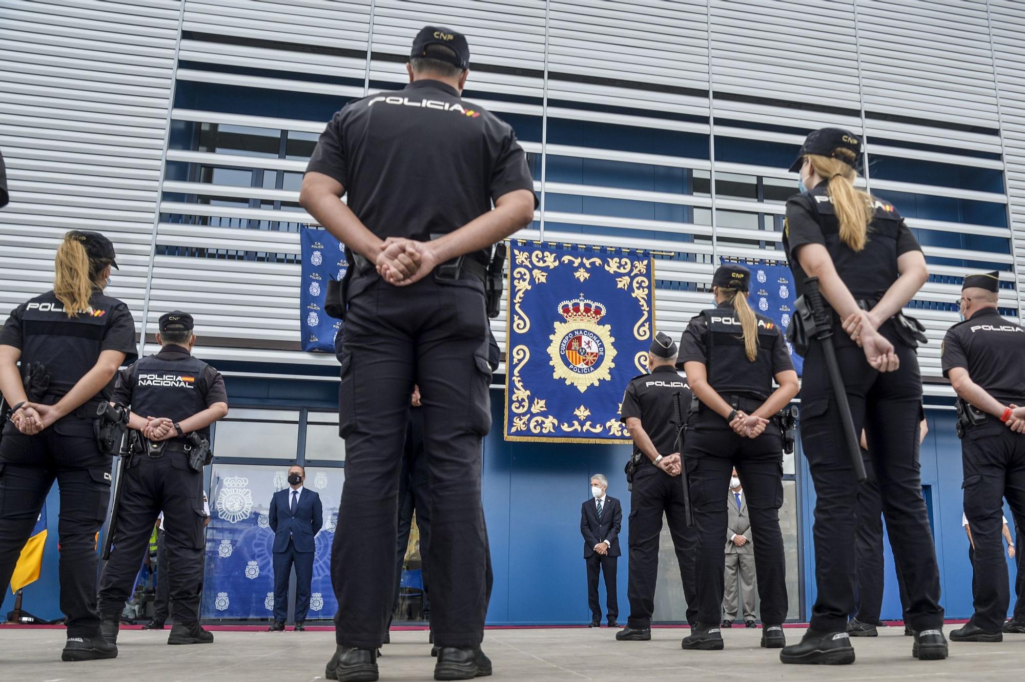 Inauguración de la comisaría de Distrito Centro de la Policía Nacional en Las Palmas