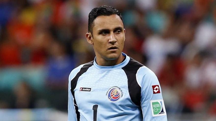 El portero Keylor Navas durante el mundial.