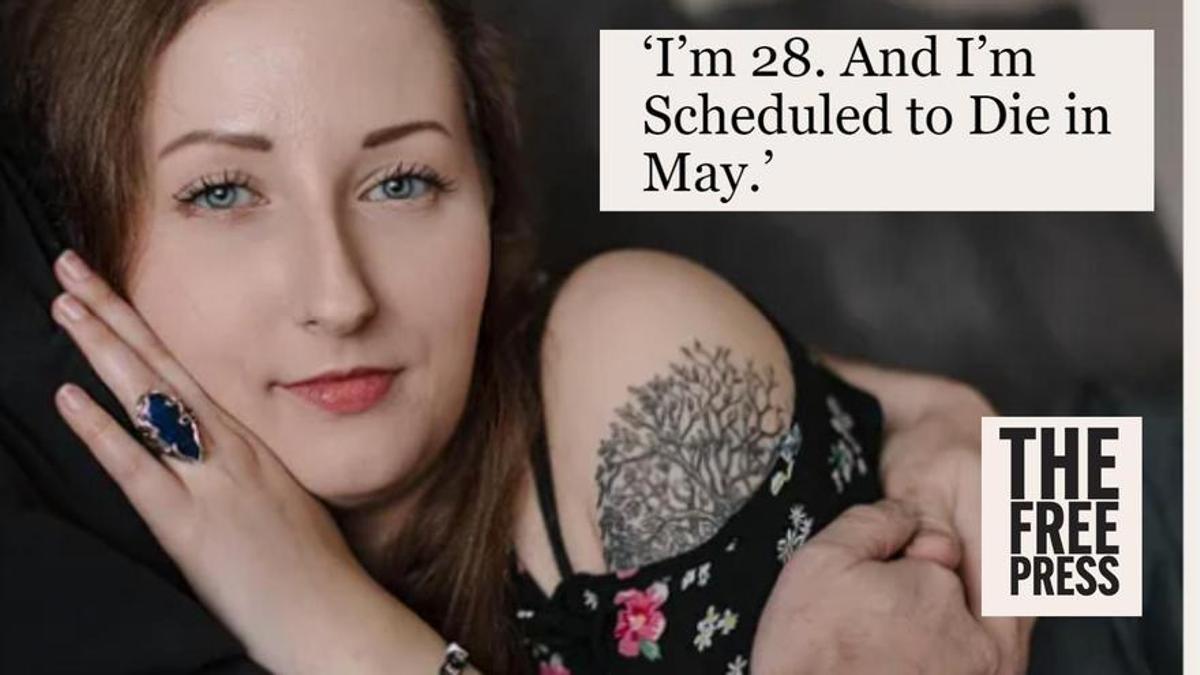 Titular y fotografía de una entrevista de Ter Beek con 'The Free Press'.