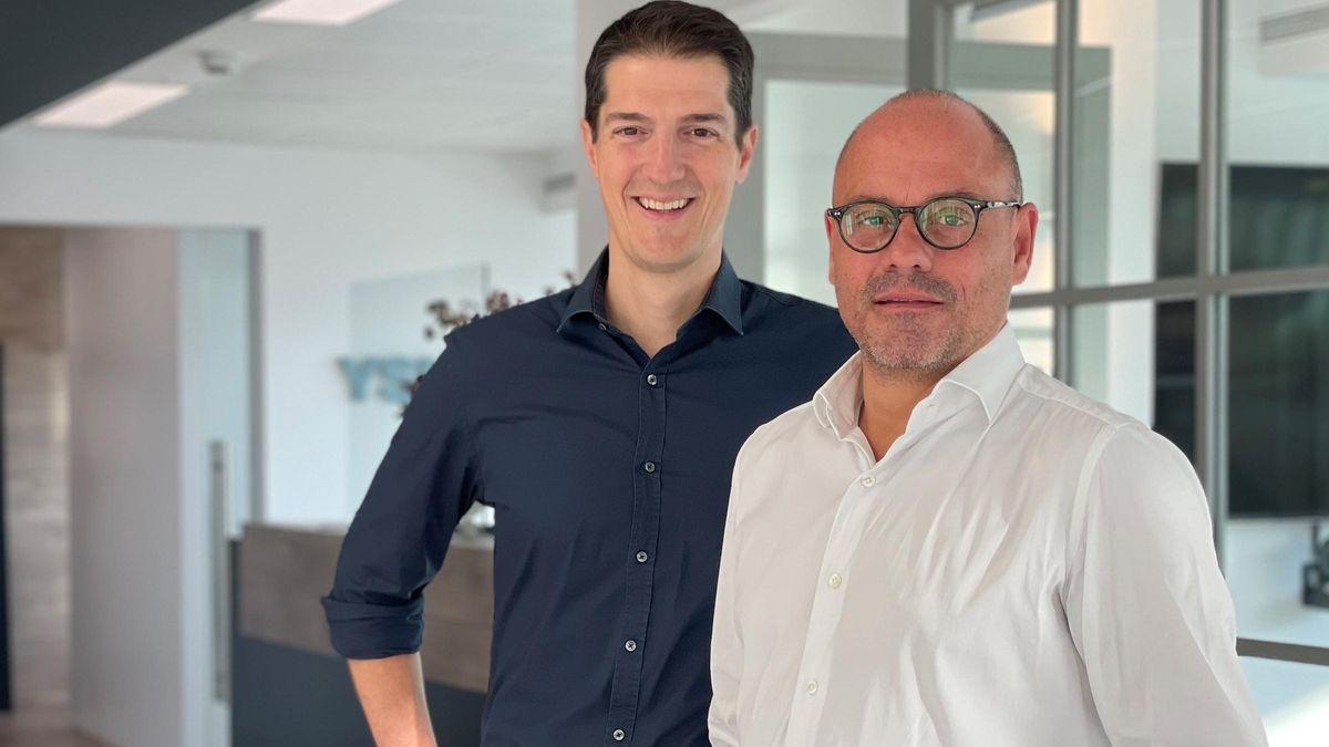 Roger Gomis, fundador de Inbiomotion, junto a su presidente ejecutivo (y presidente ejecutivo de Ysios Capital), Joël Jean-Mairet