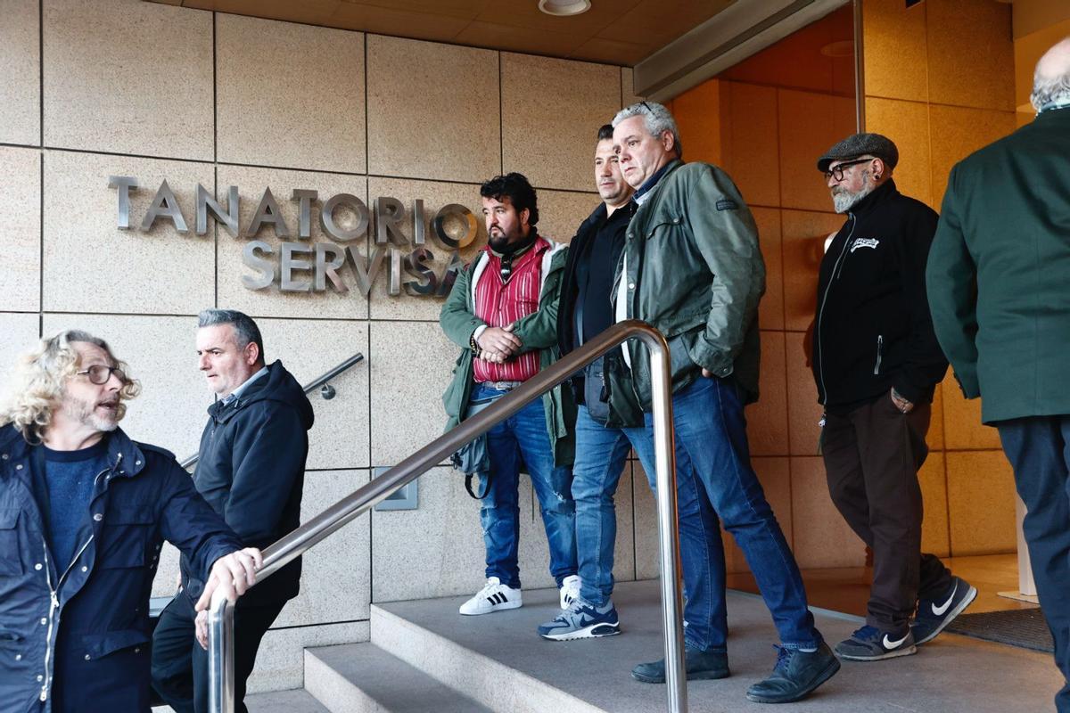 Capilla ardiente de Paco Arévalo en València