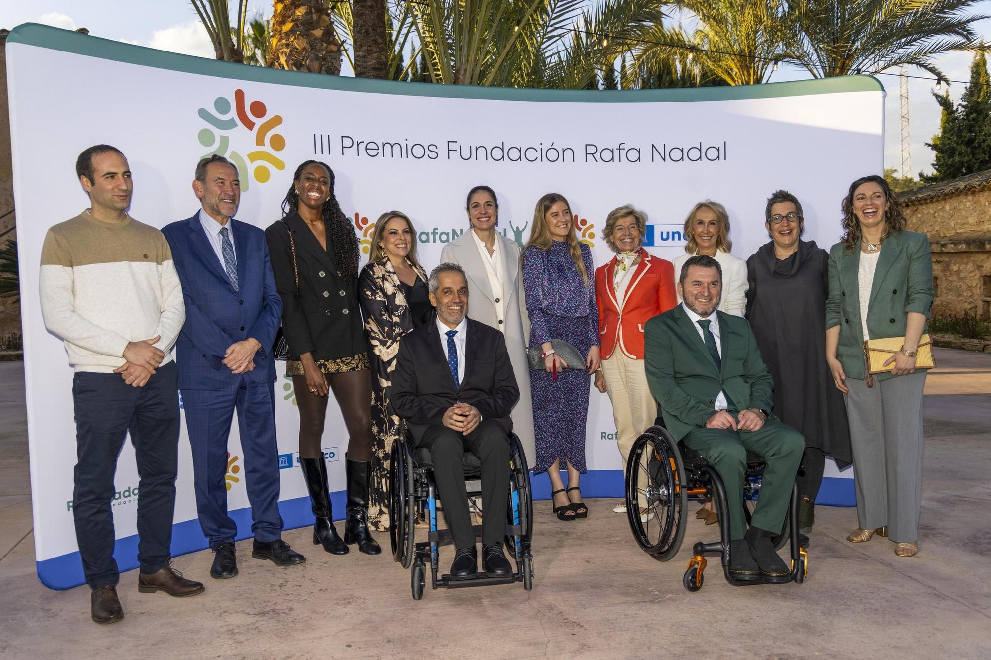Las imágenes de la tercera edición de los Premios de la Fundación Rafa Nadal