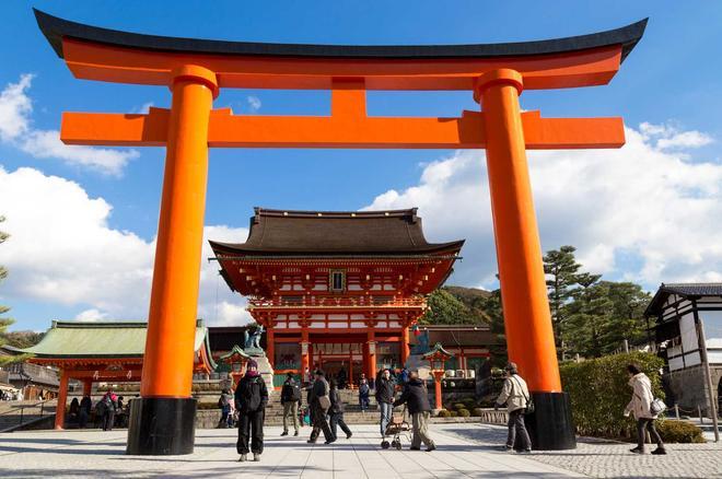 Fushimi Iniari Taisha en Kyoto (Japón)