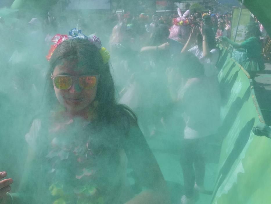 Los colores de la Holi Run inundan Vigo