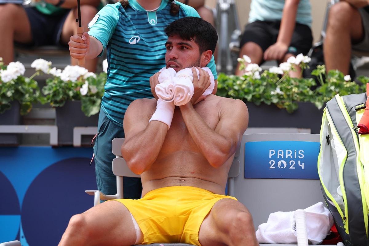 Tenis individual masculino: Roman Safiullin - Carlos Alcaraz