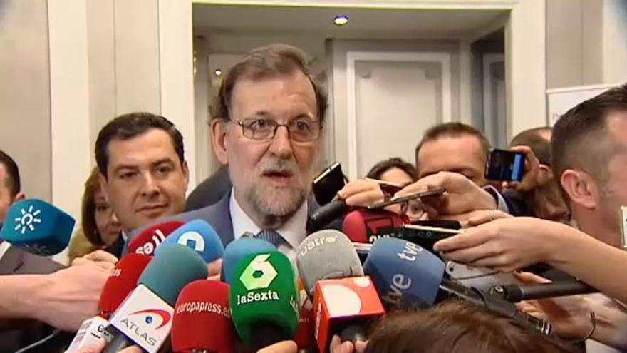 Rajoy: &quot;Homs está sometido a la ley como todos&quot;