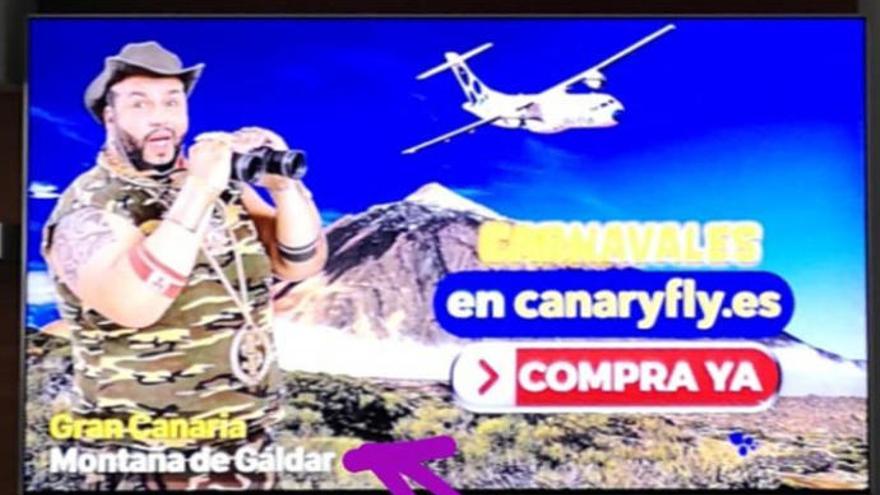 El Teide 'se muda' a Gáldar