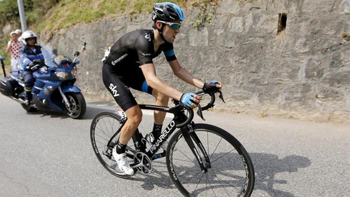 Mikel Nieve intentará ayudar a Froome a ganar la Vuelta