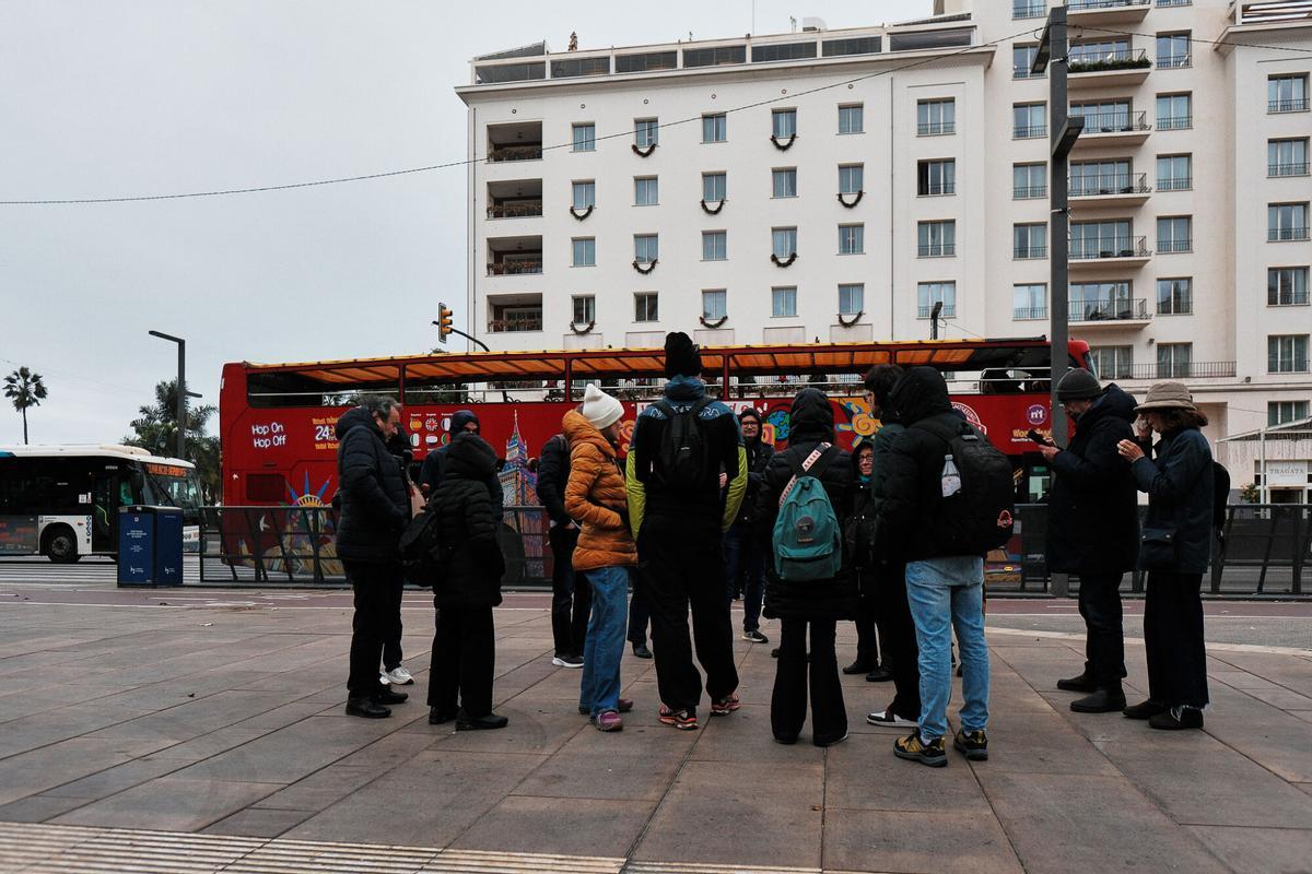 Málaga sufre los efectos del viento y la lluvia durante la alerta naranja