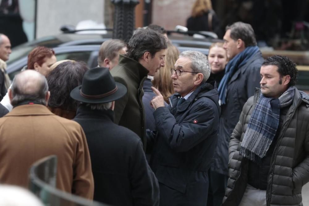 Funeral de Marcelo Conrado Antón en Oviedo