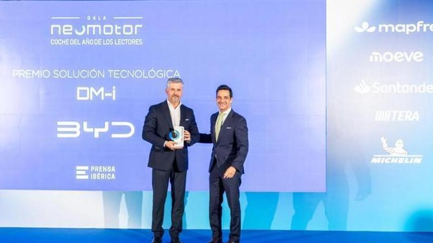 BYD recibe el Premio Mejor Solución Tecnológica por su tecnología Dual Mode DM-i