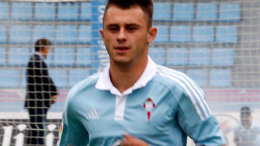 El jugador del Celta, Dejan Drazic // MARTA G. BREA