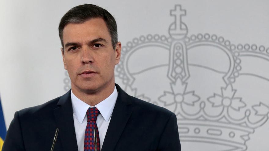 El presidente del Gobierno, Pedro Sánchez