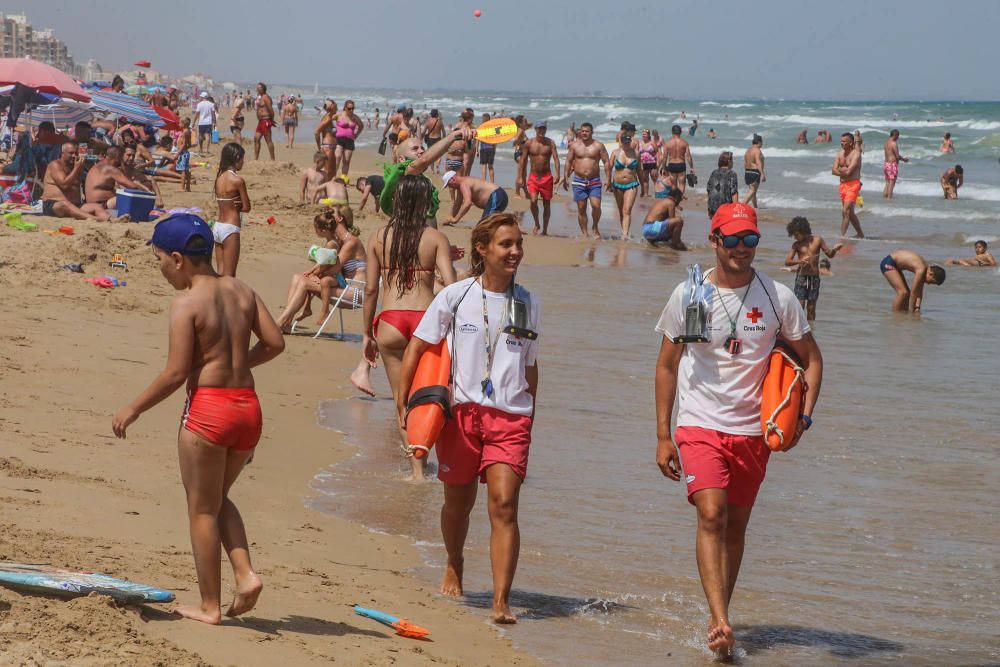 Los arenales tenían prohibido el baño