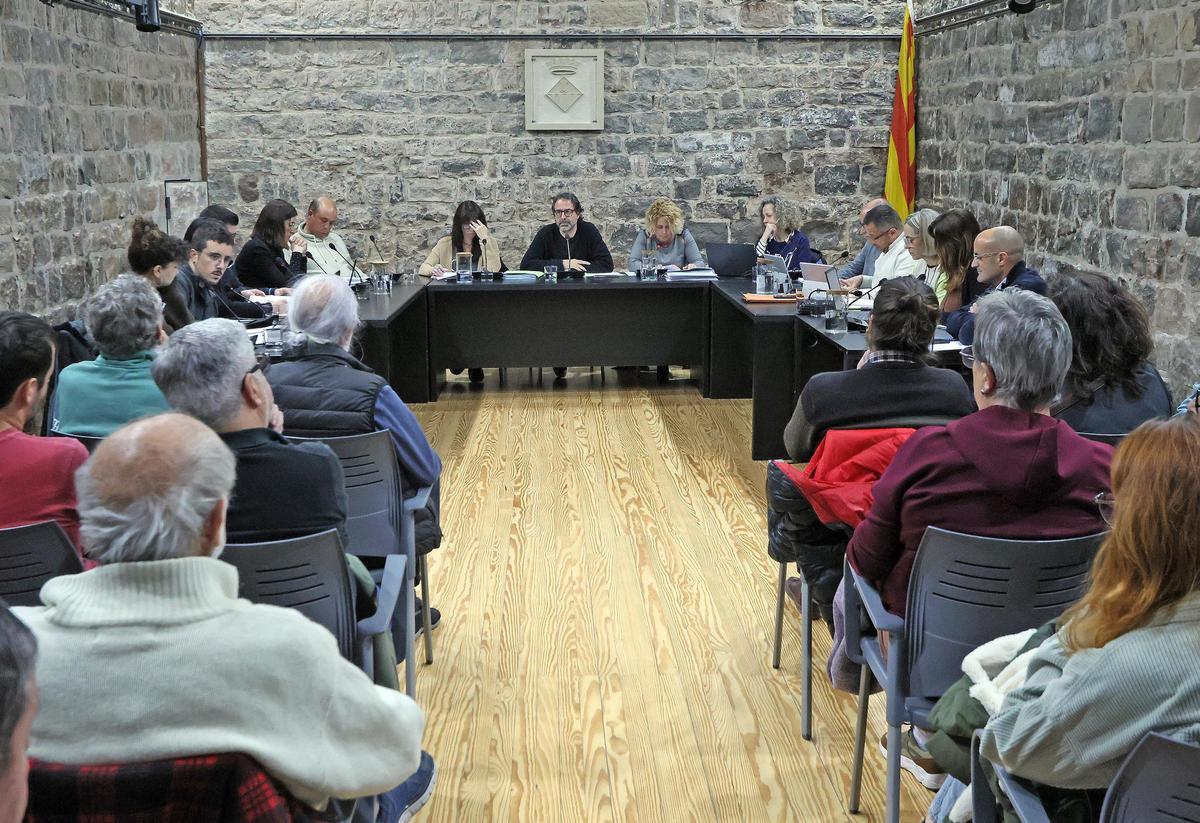 Les imatges del ple de Santpedor