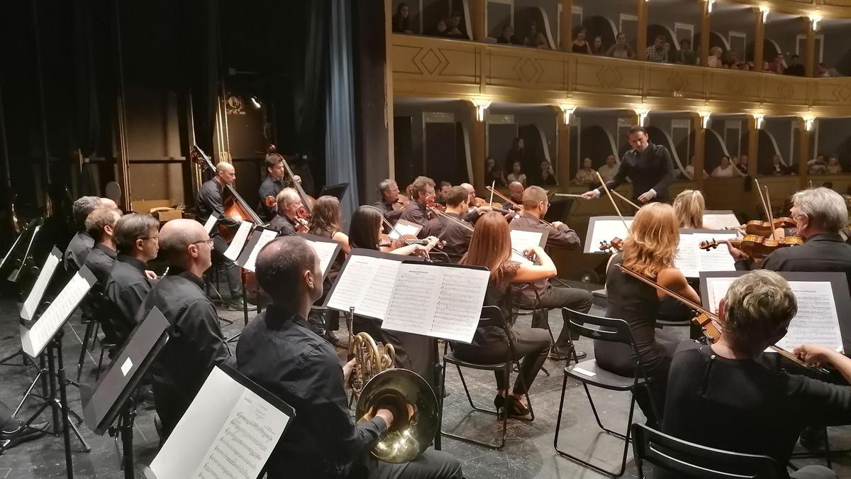 La OSCyL interpreta una obra en la pasada edición del festival dedicado a López Cobos