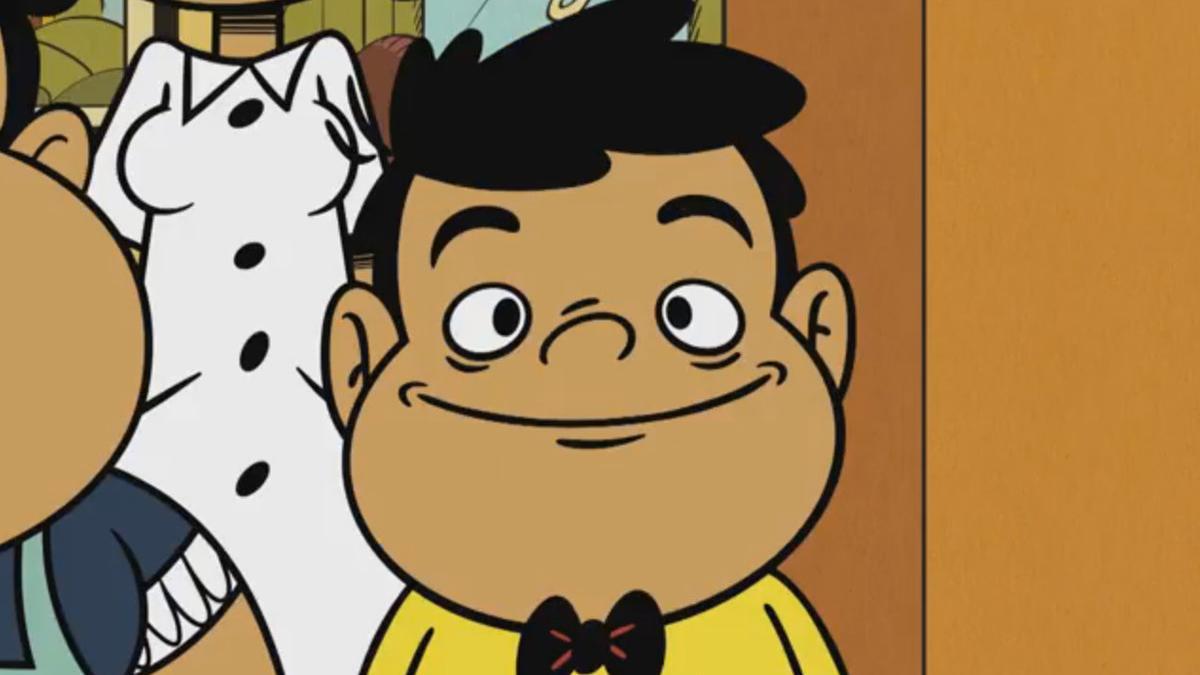 El personaje de CJ en la serie de Nickelodeon 'Una casa de locos'