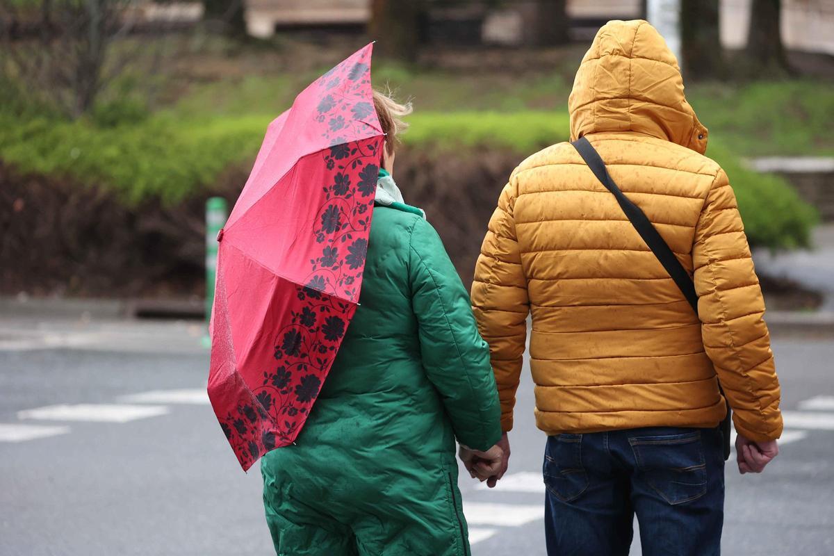 ‘Goretti’ trae un temporal de lluvia, olas de 6 metros y viento