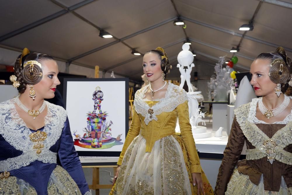 Inauguración de la exposición de fallas de Sección Especial