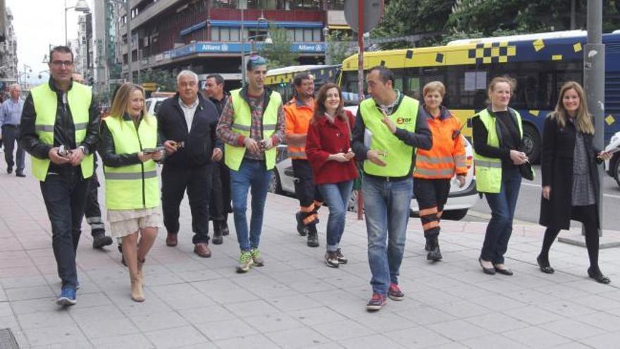 Brigadas ciudadanas en Ourense contra peatones imprudentes