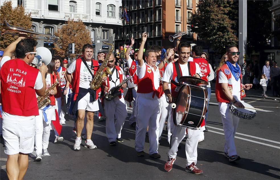 Las peñas se ponen en marcha / en directo con imágenes