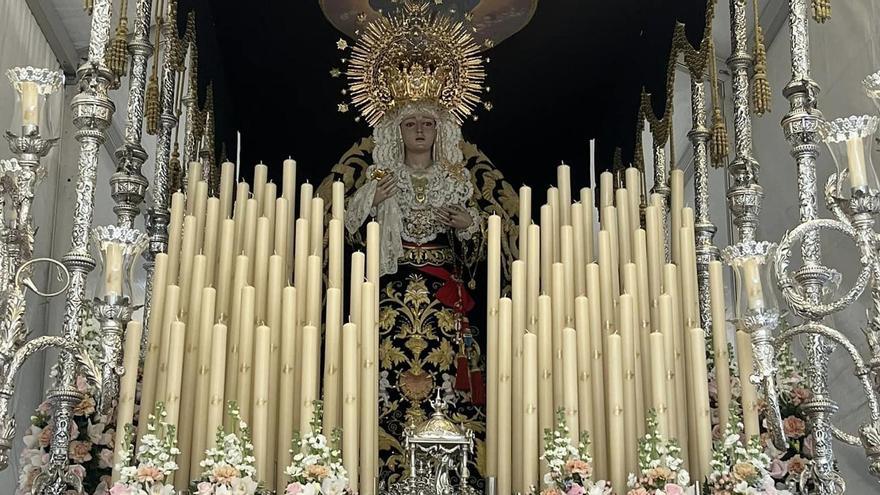 La Virgen de los Dolores de Vélez Málaga.