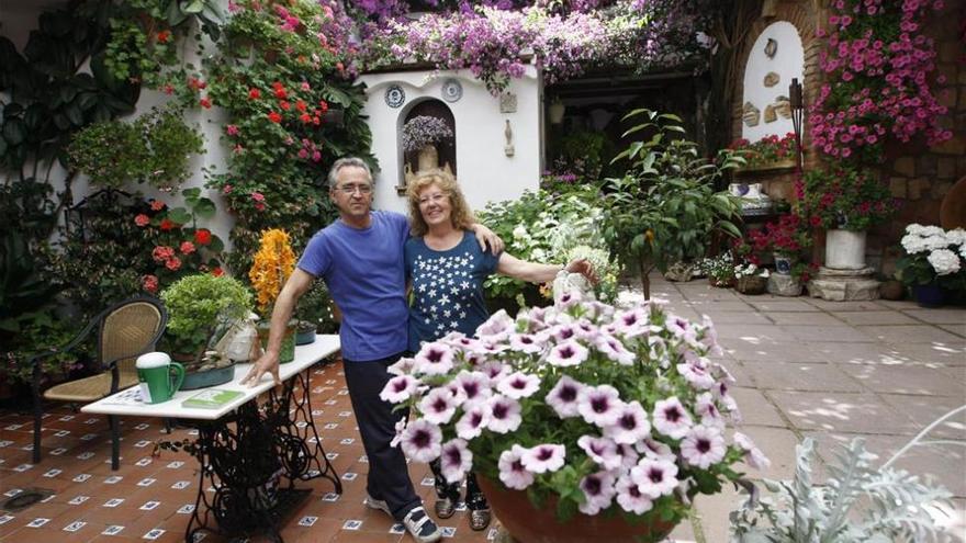 Inés Luque y Diego Ortega, Gitanilla y Clavel de Oro de los Patios 2017