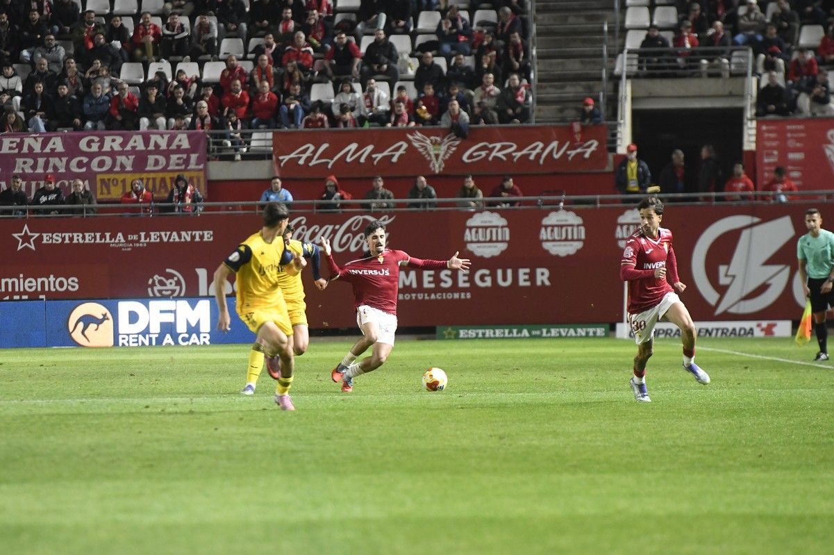 Revive la victoria del Real Murcia frente al Alcorcón, en imágenes