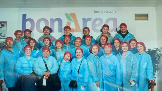 Visita a las instalaciones de BonÀrea en Guissona.