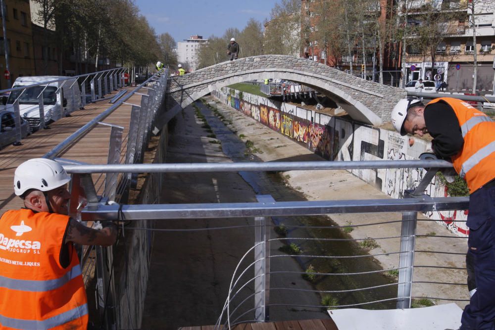 Entra en funcionament el pont del Dimoni